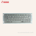 Keyboard Metal Waterproof with Touch Pad